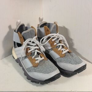 Adidas Gray and Brown Sneakers